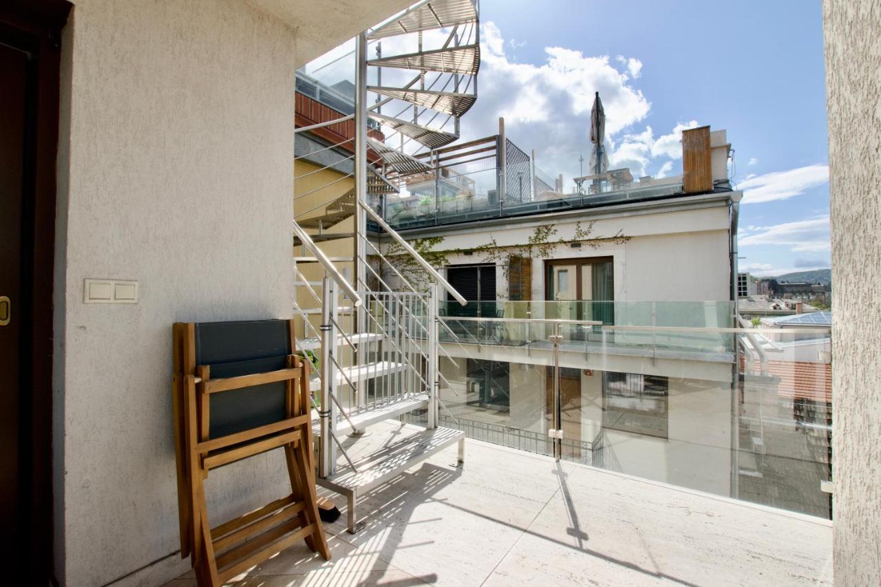 Penthouse Apartment By Hi5 -At The Top Of 부다페스트 외부 사진